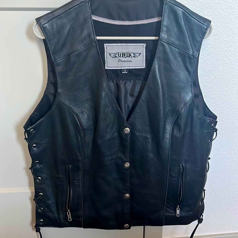 UNIK premium Large leather vest